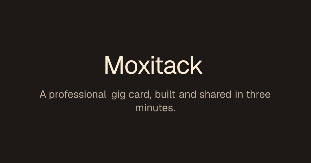 Moxitack
